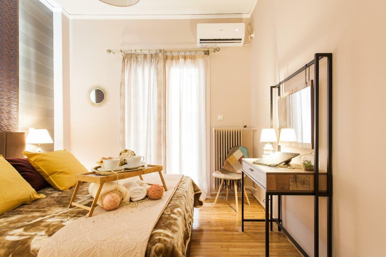 Cozy, Central, Safe Double Rooms In Apartment, Close To Acropolis 雅典 外观 照片